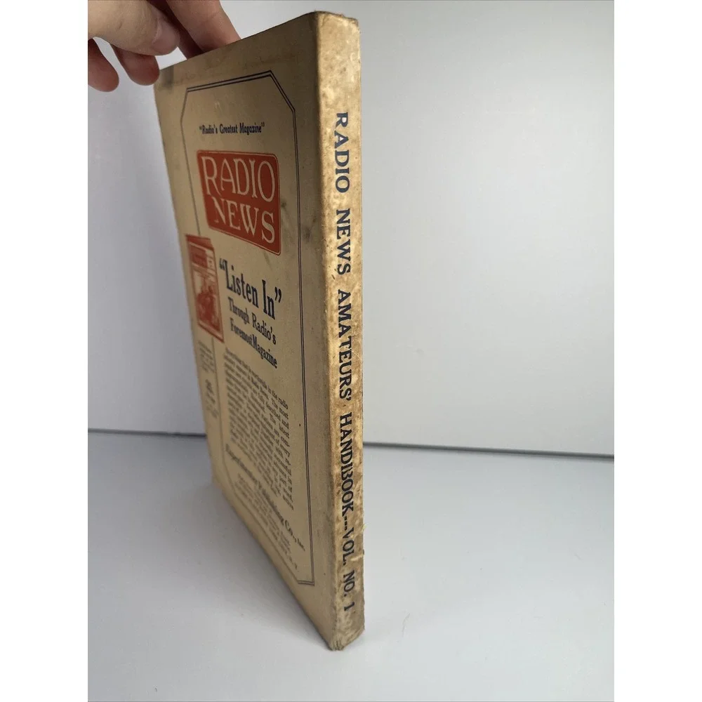 Vintage Radio News Amateurs Handibook Experimenter Publishing Vol. 1 4th Edition